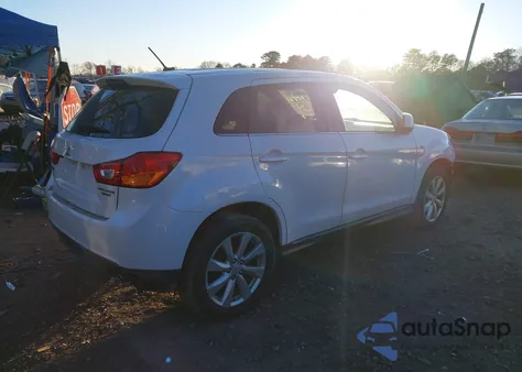 2015 Mitsubishi Outlander Sport Se from USA, damaged, VIN 4A4AR4AU5FE060511